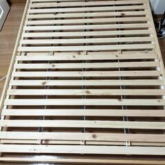 専用ページです。ニトリ ダブルベッド マットレスとフレームの画像