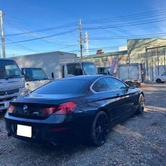BMW 6シリーズクーペ 640i パワーシート サンルーフ バックカメラ付 ブラック 走行75,510kmの画像