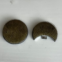 s0925604 剣山 特製 2個セット 華道 生花 花留め 花 花台 フラワー フラワーアレンジ 趣味 伝統工芸 盆花道具 中古品の画像