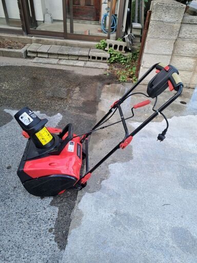 電動除雪機スノーエレファントDX