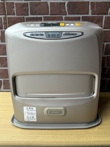 MITSUBISHI 三菱 石油ファンヒーター 石油ストーブ KD-SX35E 動作品 9L大容量タンク 2004年製