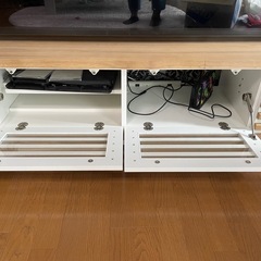 ◆早い方優先‼︎　オシャレ☆ サンキコーポレーション かなり大きめ テレビ台 ナチュラル 木製 テレビボードの画像