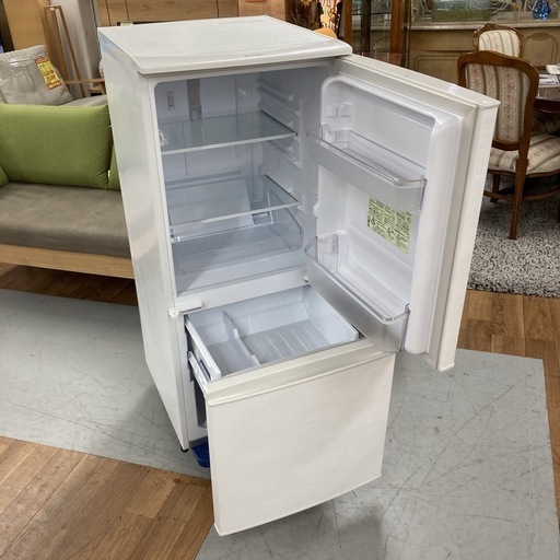 S139 ⭐ SHARP 2ドア冷蔵庫（137L つけかえドア）17年製 SJ-D14C