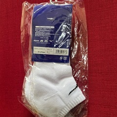 MIZUNO ミズノ　白ソックス　３Ｐセット　２５〜２７センチの画像