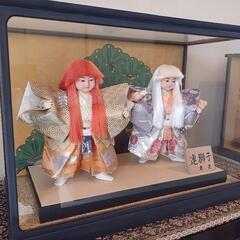 人形ケース付き三点セットの画像