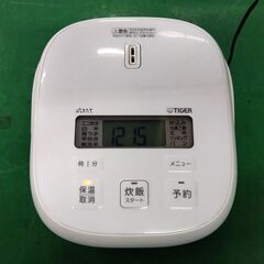 伊勢崎店【現状品】gi9-66 タイガー炊飯器 ３合炊き 2022年製 動作確認済の画像