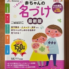赤ちゃんの名付けの本