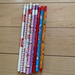 女の子　男の子　小学生　文房具　鉛筆　赤鉛筆　おまとめ　セット　8本の画像