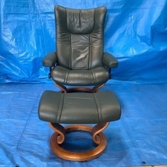 No.30  Stressless オットマン付リクライニングチ...