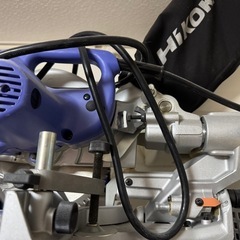 ハイコーキ  スライド丸鋸　190 ほとんど使ってない　大工仕事の画像