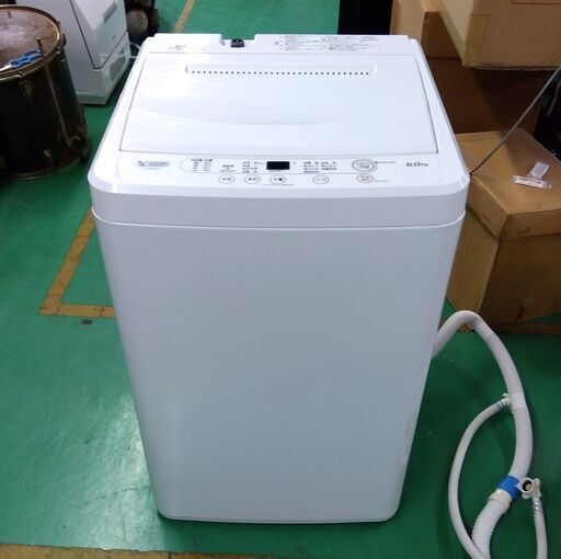 伊勢崎店【現状品】gi9-68 ヤマダセレクト 洗濯機 YWM-T60H1 2022年製 通電確認済