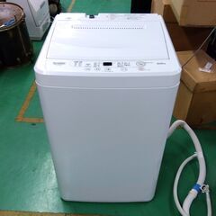 伊勢崎店【現状品】gi9-68 ヤマダセレクト 洗濯機 YWM-T60H1 2022年製 通電確認済