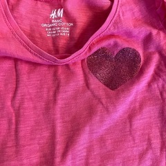 H&M オーガニックコットンワンピース　120の画像