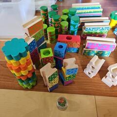 木ブロックの画像