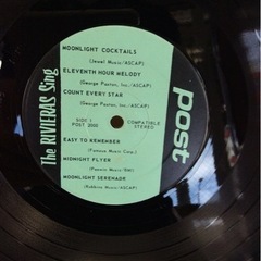 【値下げしました】LPレコード 　RIVIERAS  「The Rivieras - Sing」の画像