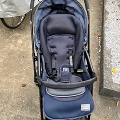 10月中旬まで　ベビーカー　ピジョンランフィ　トイザらス限定デニムモデルの画像