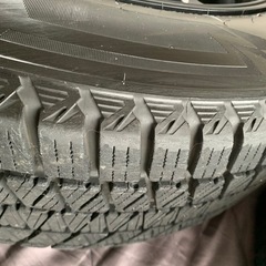 ワーク　エモーションキワミ　18インチ7.5J114.3 インセット+38　BSスタッドレス付の画像