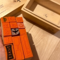 八王子市)木箱入りトラベルスタンプセットの画像
