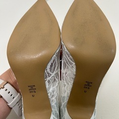 DIANA Cinderella 24.5cm ウェディングの画像