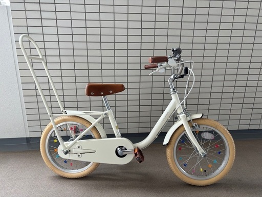［受け渡し決定］自転車　16インチ　補助輪、アシストバー、鍵付き
