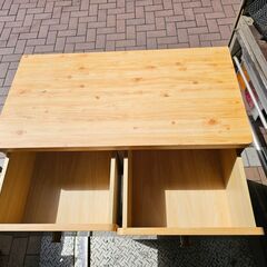 【お買い上げありがとうございました】整理ダンス　４段　サイズ約75×39高さ90.5cm　ek-507ged2の画像