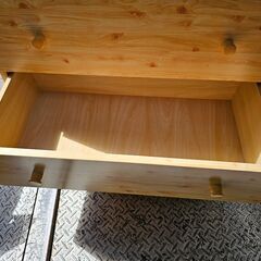 【お買い上げありがとうございました】整理ダンス　４段　サイズ約75×39高さ90.5cm　ek-507ged2の画像