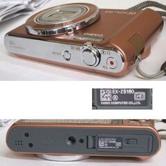 動作未確認 デジタルカメラ CASIO EXILIM EX-ZS180 カシオ エクシリム ブラウン 取説付 ☆ PayPay(ペイペイ)決済可能 ☆ 札幌市 豊平区 平岸 平岸店の画像