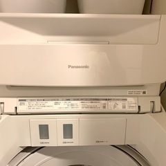 【美品】　洗濯機　Panasonic  10kg  NA-F10AKE1-S 　使用歴2年未満の画像