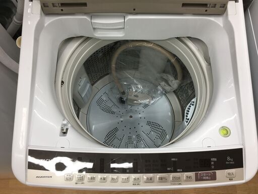 ★ジモティ割あり★ 日立 HITACHI 洗濯機 BW-V80E 8.0kg 20年製 動作確認／クリーニング済み SJ7188