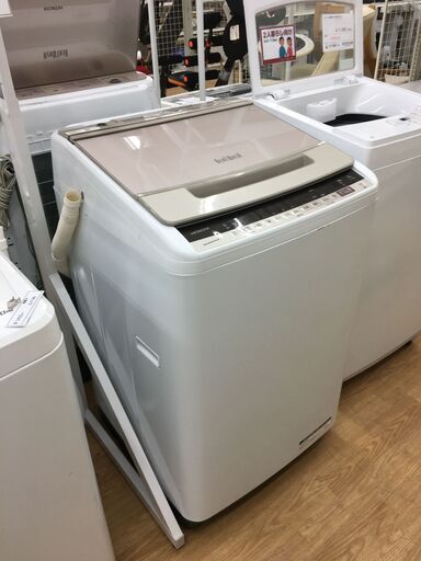 ★ジモティ割あり★ 日立 HITACHI 洗濯機 BW-V80E 8.0kg 20年製 動作確認／クリーニング済み SJ7188