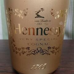 HENNESSYヘネシーV.S ゴールドボトルの空き瓶&箱の画像