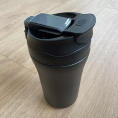 結露しない☆ ストロー付 蓋つき ステンレスタンブラー 保冷 こぼれないの画像