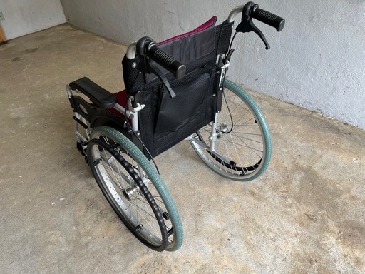自走介助兼用アルミ製車椅子 CA-10SU ハピネス