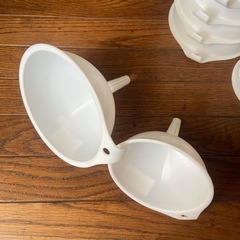 新品　漏斗　じょうご　プラスチック　まとめての画像
