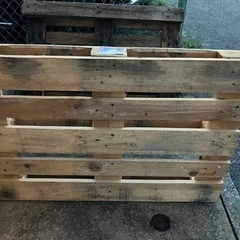 木製パレットを譲渡します