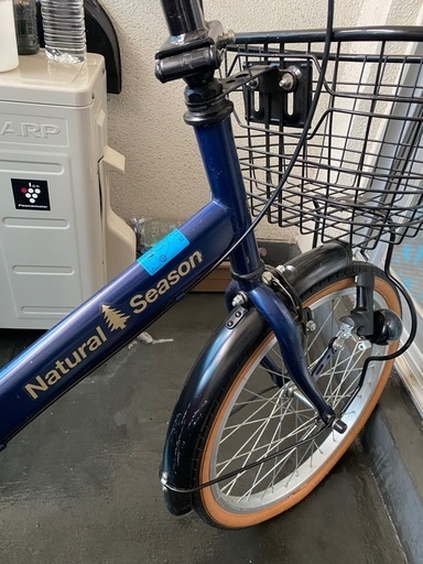 ?受け渡し決まりました折りたたみ自転車20型売ります