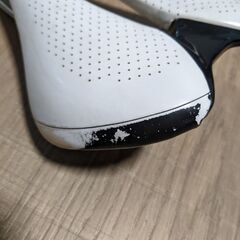 【ハイクラス・訳あり】超軽量　ロードバイク用 サドル　ボントレガーAJNA ELITE　ホワイト 2380円の画像