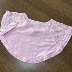 ボレロ調デザイン　Ｔシャツ　女の子　ピンク　アメリカ購入の画像