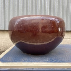 火鉢 火箸付き 灰込み限定 中古品 レトロ の画像