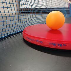 卓球をしましょう!