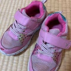 ピンク　スニーカー　17cm キッズシューズ