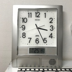 即日受渡❣️SEIKO電波時計メロディ付き9500円