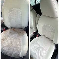 車内清掃•ルームクリーニング　嘔吐物•ヤニ汚れ•ペットの粗相など...