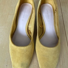 ザラ ZARA ローヒール イエロー 35 取りに来て下さい方