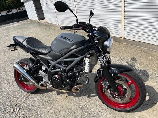 スズキSV650 2023年式 カスタム多数 極上美車