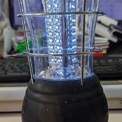 ☆電池式ＬＥＤランタン　中古品　