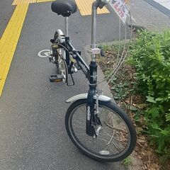 【リサイクルショップどりーむ鹿大前店】No.1653　自転車　20インチ　折りたたみ　切り替え付き　おススメ商品　写真参照　(^O^)／の画像