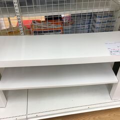 ★ジモティ割あり★ IKEA サイドテーブル 白 W90×D26...