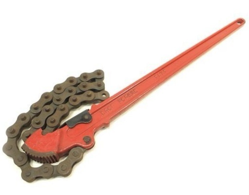 未使用 HIT ヒット チェーンレンチ CW-8 チェーンストッパー付