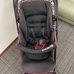 ミッキーマウスベビーカーバギー西松屋の画像